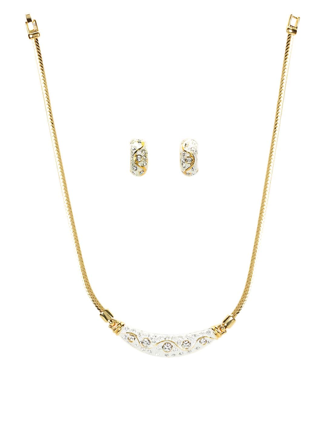 Estelle Women Gold Jewellery Set