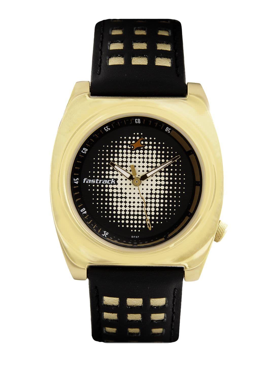 Fastrack Men Black Dial Watch