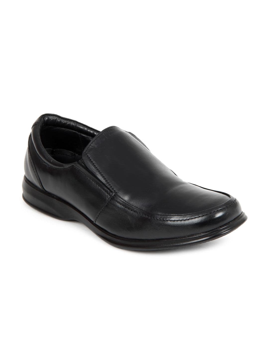 Franco Leone Men Black Formal Shoes