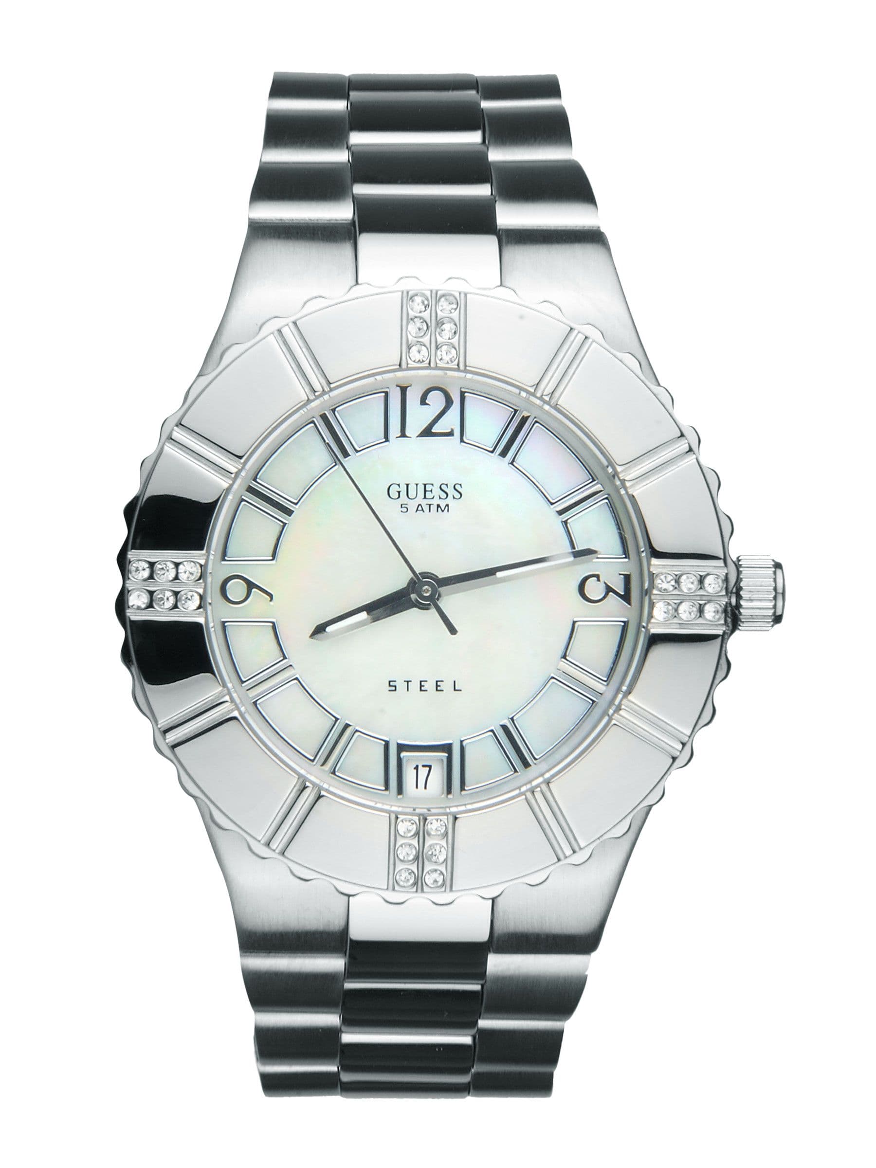 Guess Women White Dial Watch I90192L1