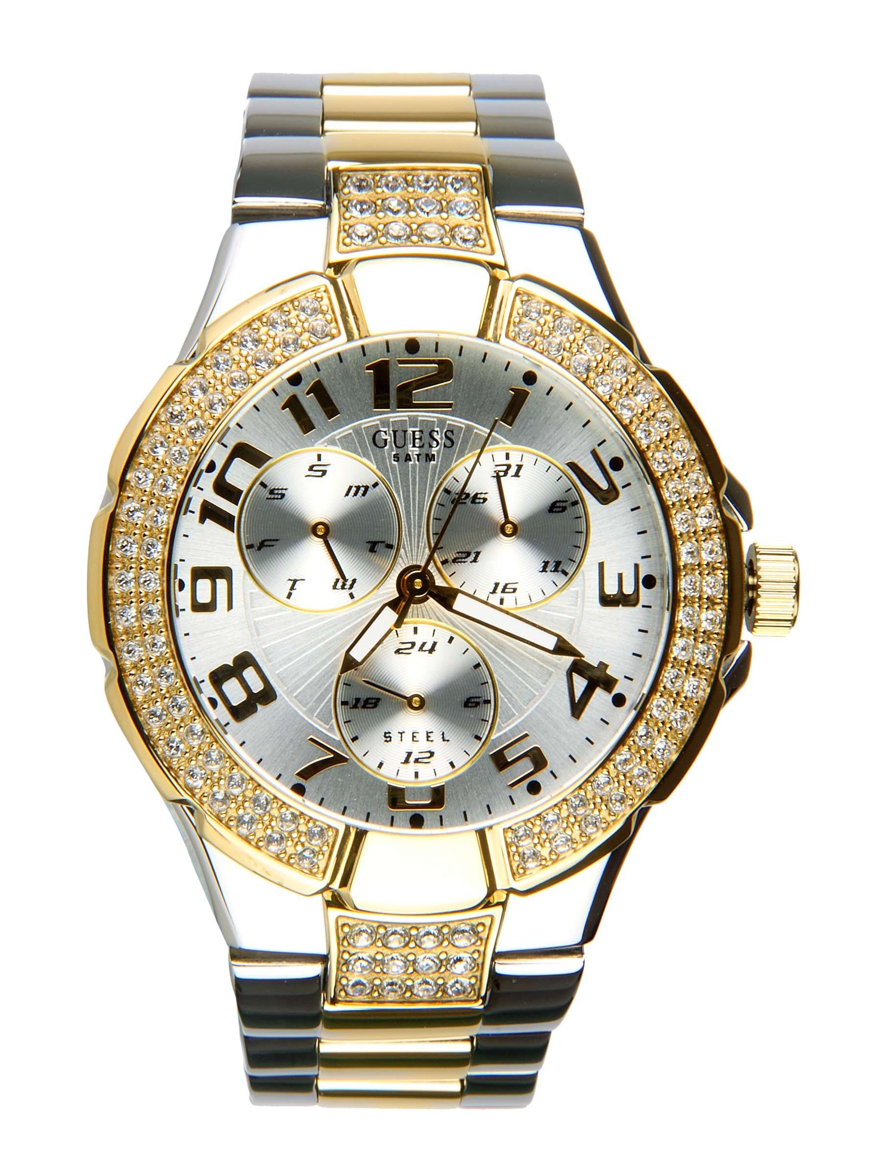 Guess Women Prism Gold Watch