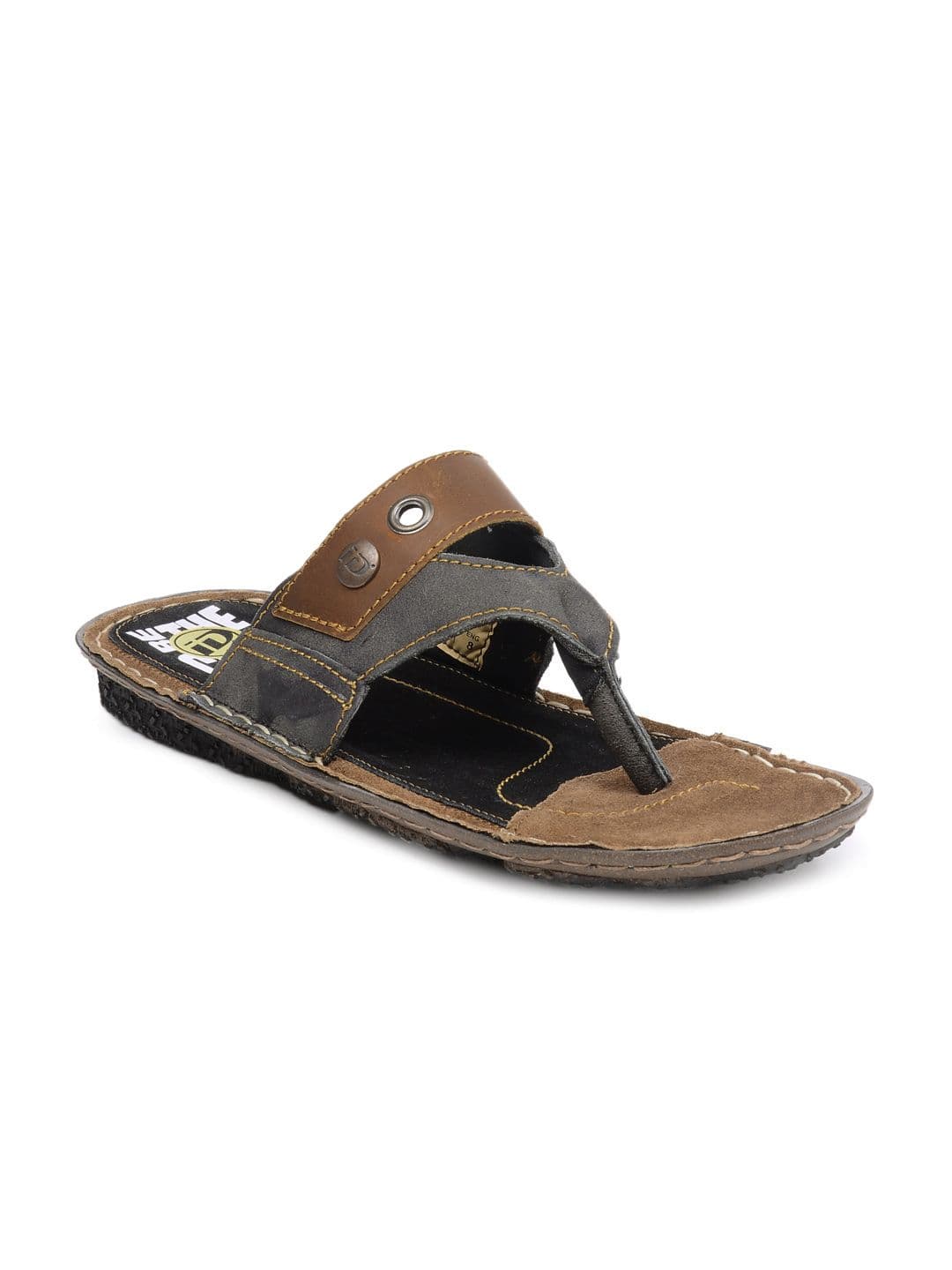 ID Men Black Sandals