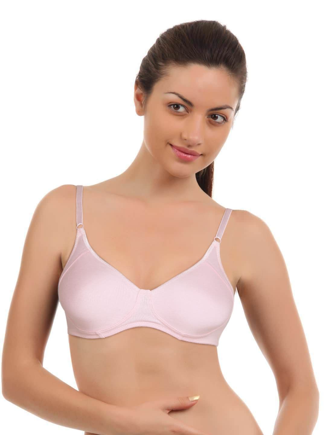 Lovable Cotton Essentials Pink Bra 421