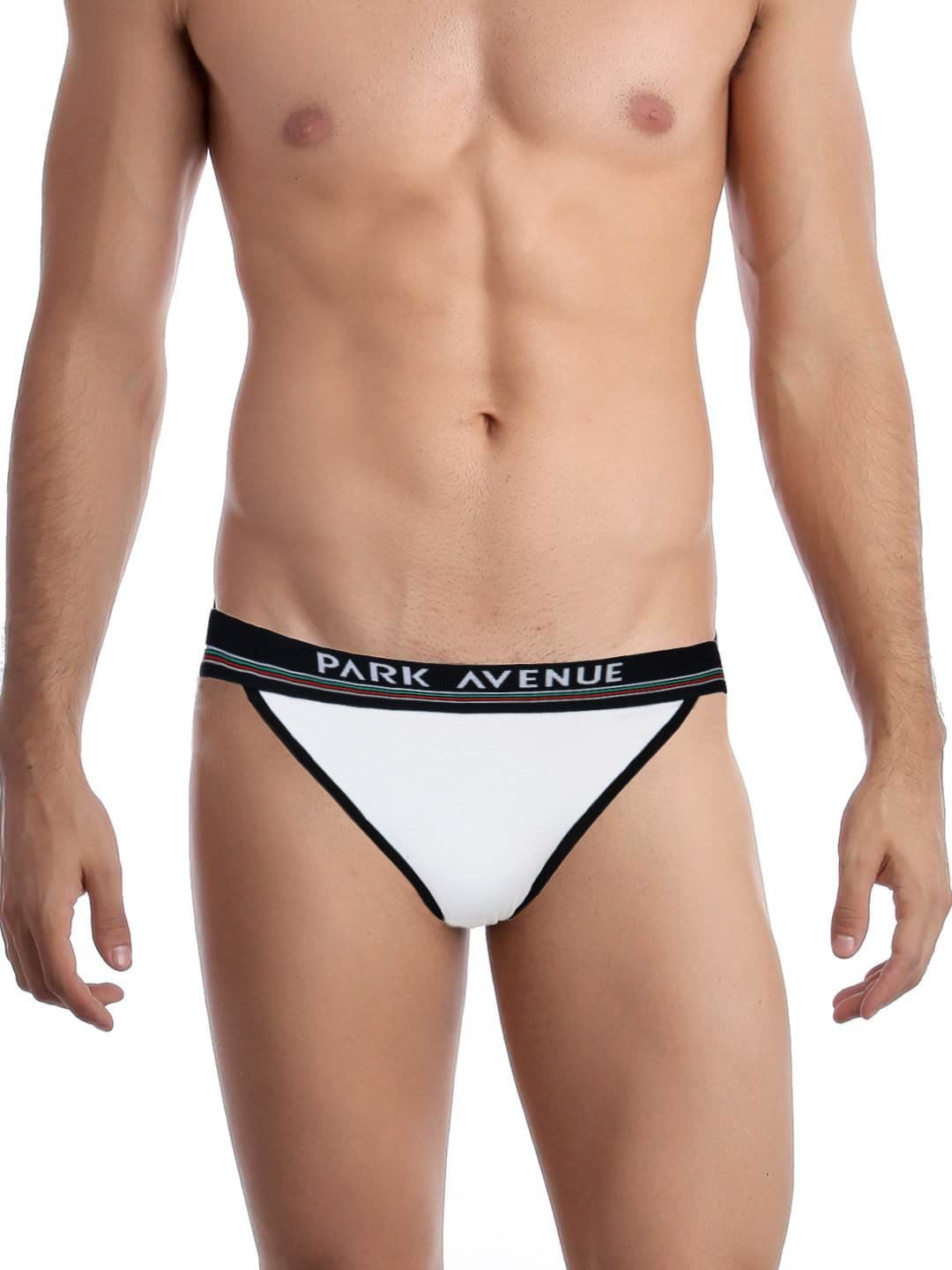 Park Avenue Men White Swank Briefs
