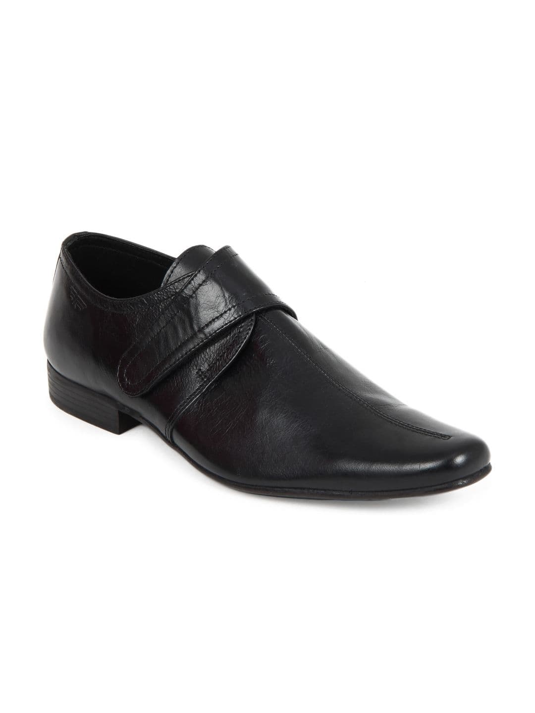 Red Tape Men Black Semi Formal Shoes