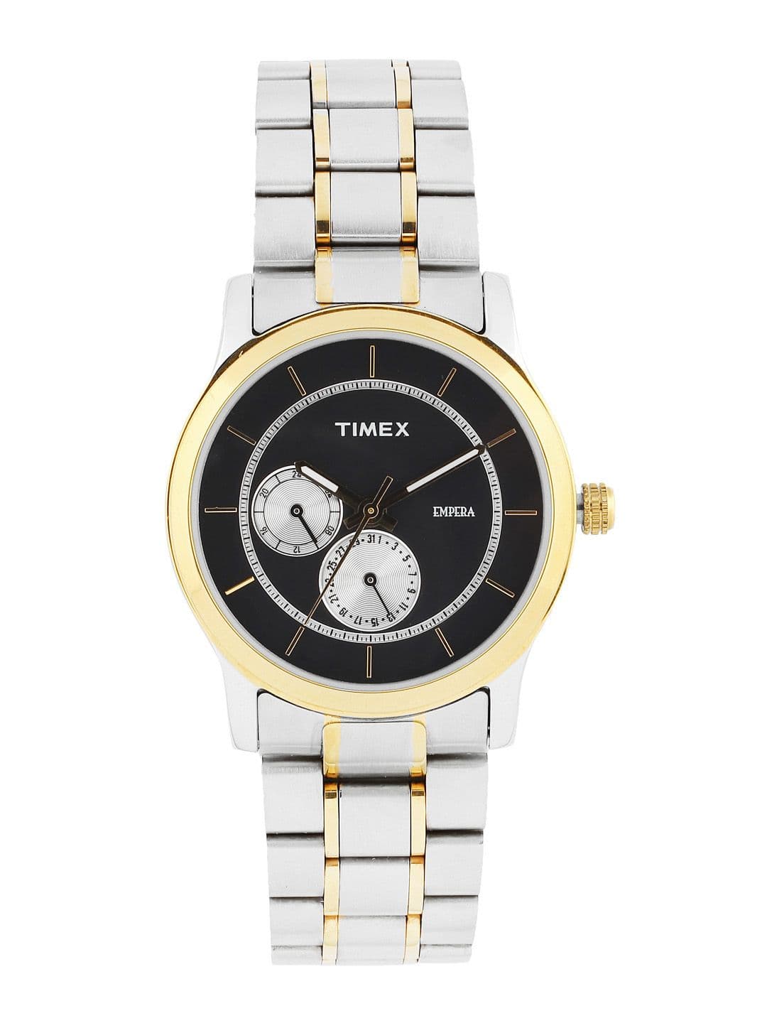 Timex Men Black Dial Chronograph Watch