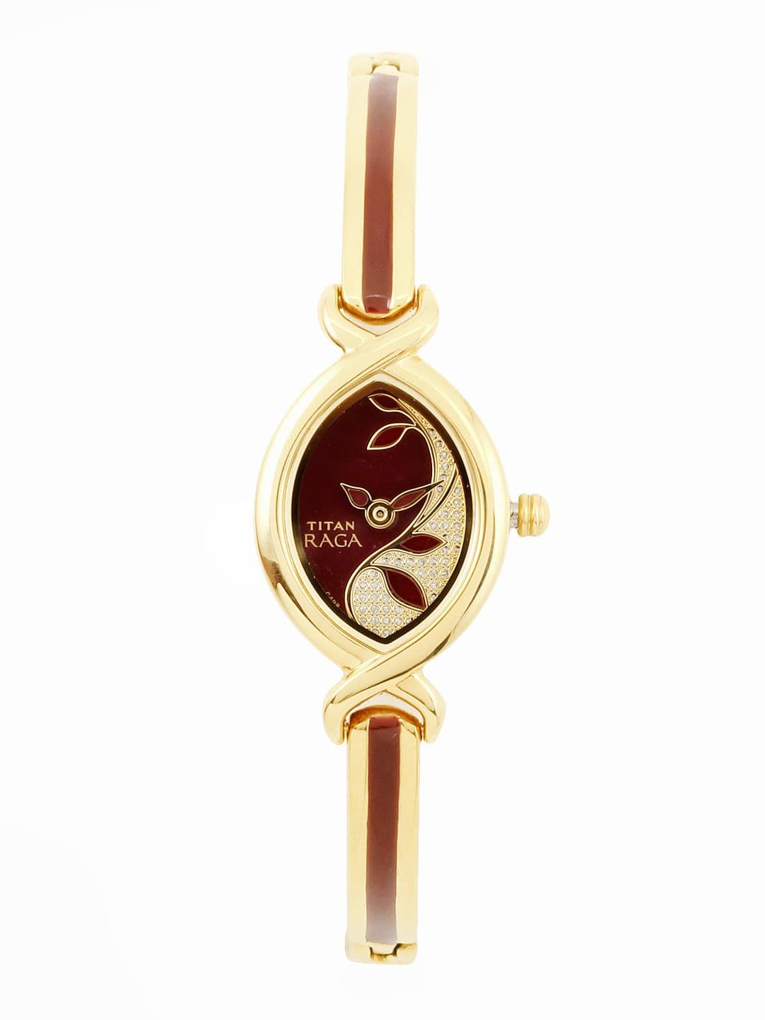 Titan Women Maroon Watch