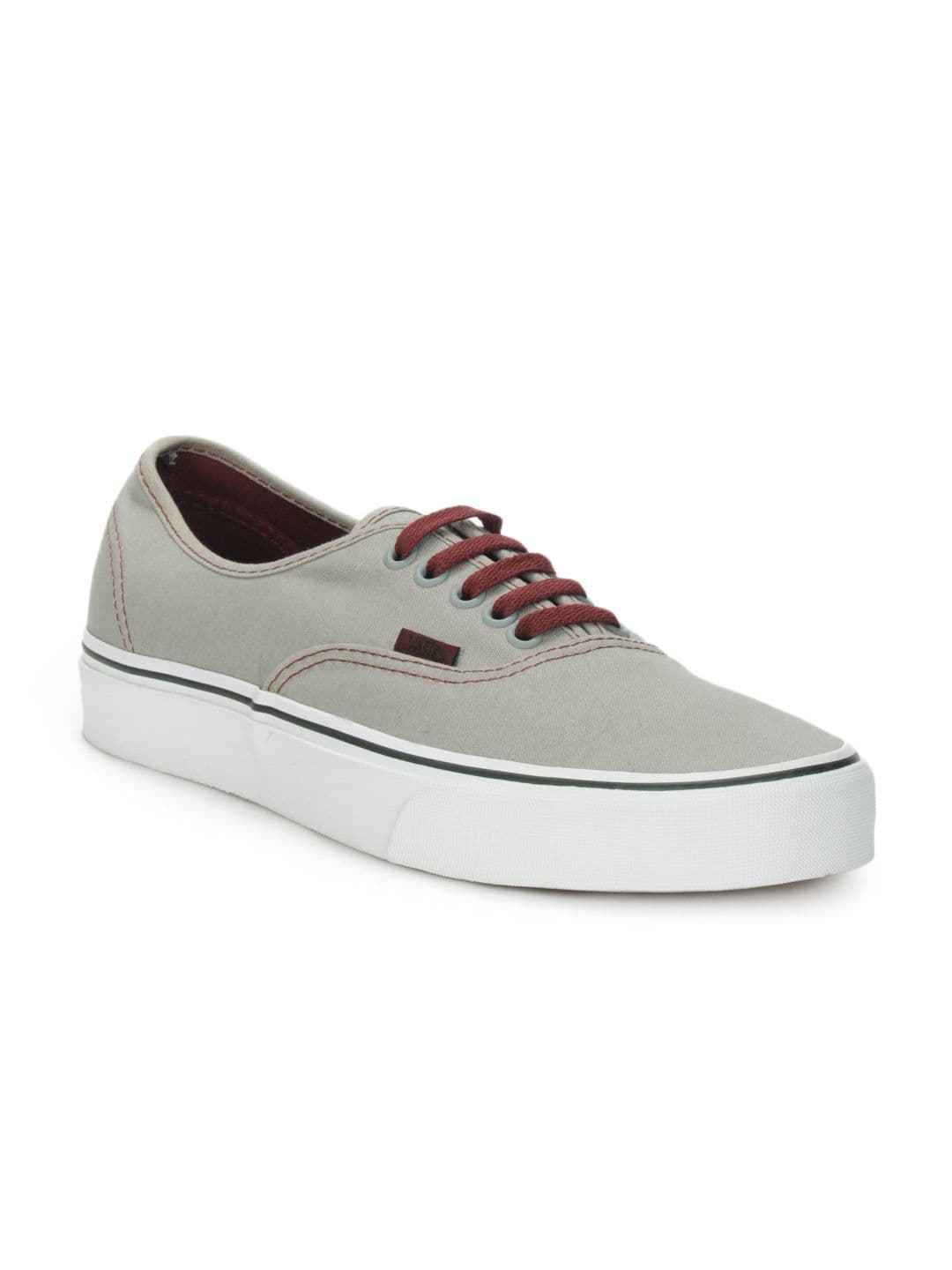 Vans Men Grey Authentic Shoes